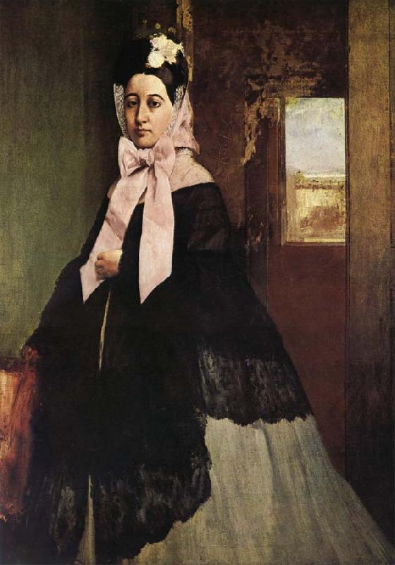 Edgar Degas Lady oil painting image